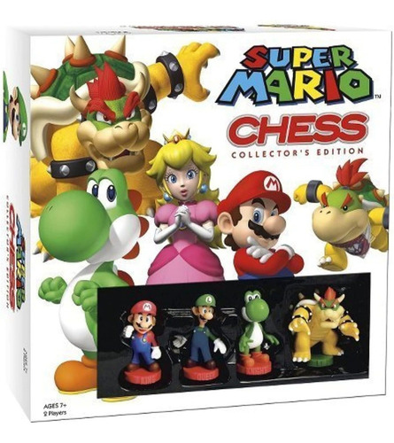 Ajedrez De Super Mario Bros Chess Edición Limitada