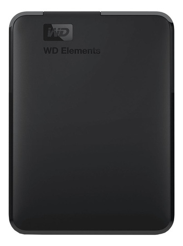 Disco duro externo Western Digital Elements WDBU6Y0050BBK 5TB negro