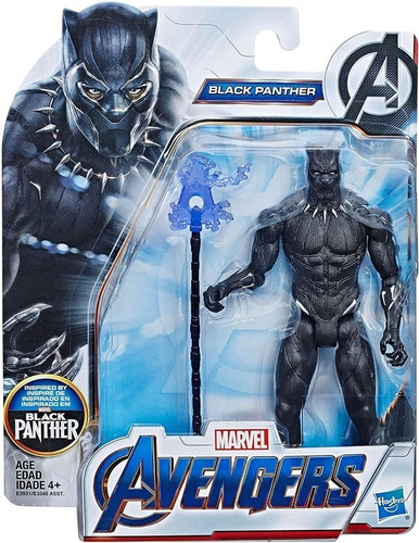 Avengers Muñeco Pantera Negra Endgame Hasbro E3930