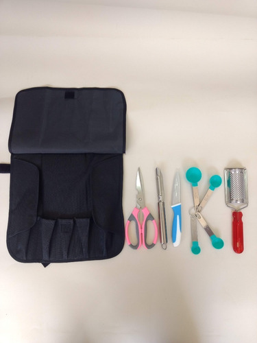 Imagen 2 de 4 de Set De Utensilios Culinarios Para Chef 6 Pzas