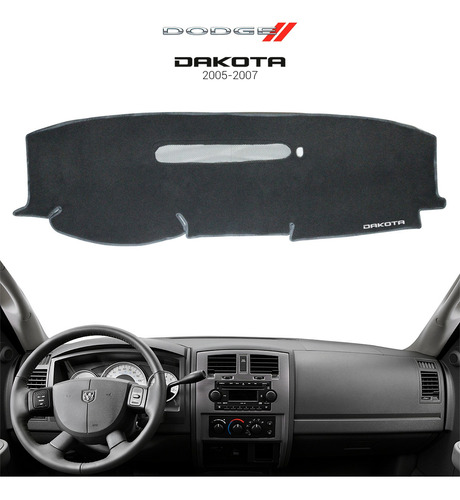 Cubretablero Bordado Chrysler-dodge Dakota 2005 2006 2007