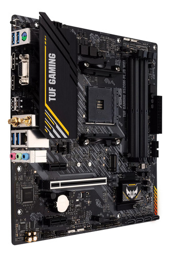 Tarjeta Madre Asus Tuf Gaming A520m-plus Wifi Am4 Ddr4 Glan