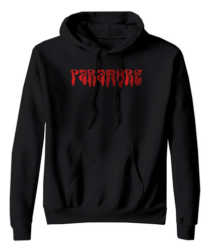 Sudadera Paramore Logo Rojo Banda Pop Punk Decode Letras