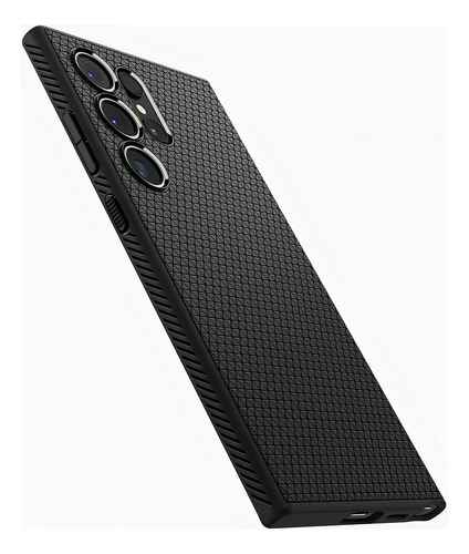 Funda Spigen Liquid Air Para Samsung Galaxy S24 Ultra Color Negro