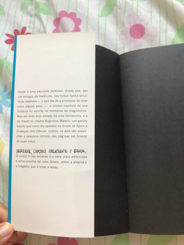 Livro A Culpa É Das Estrelas