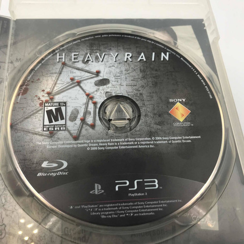 Heavy Rain Ps3 Playstation 3 (Usado)