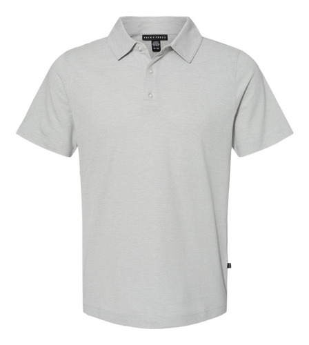 Remera Camiseta Polo Básica Gris Uniformes - Camisetas.uy