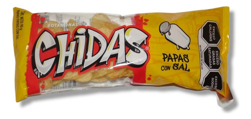 Papas Fritas Con Sal Chidas 90g