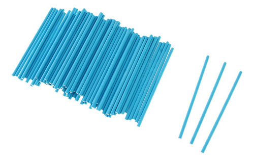 2025 Caramelo Manzanas Chupón Palitos Azul