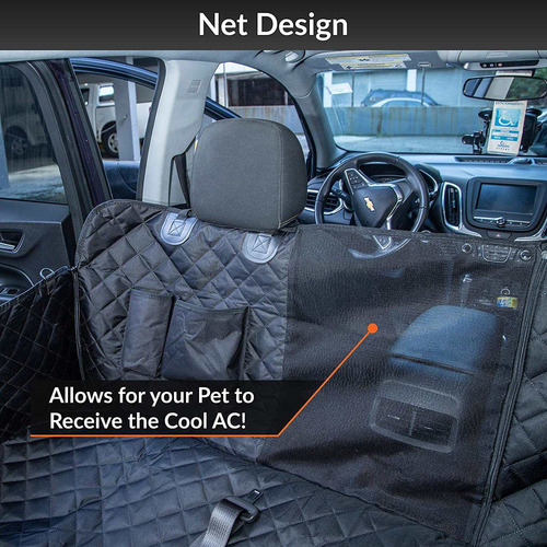Imagen 2 de 7 de Funda Para Asiento Trasero De Perro Para Coche, Camión, Suv,