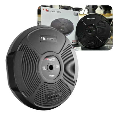 Caixa Ativa Subwoofer Step Selada 11 1000w Nakamichi 4ohms