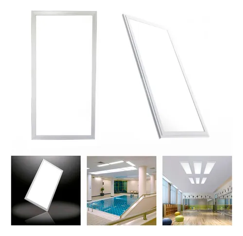 comprar Foco Panel Led 48w Techo Plafón Embutido 60x30cm Luz Fria