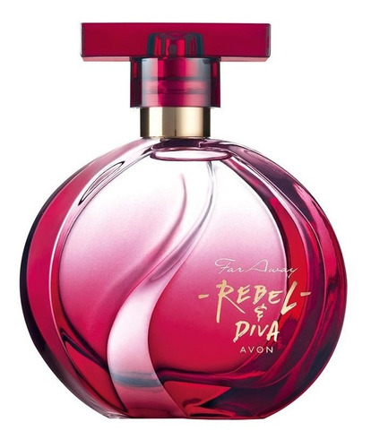 Far Away Rebel & Diva Perfume Para Dama 50 Ml. Avon 