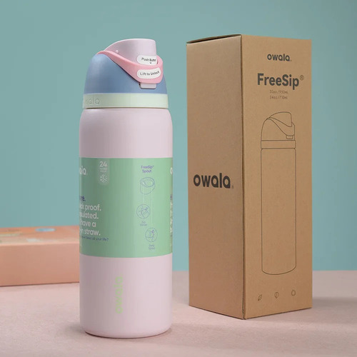 Botella De Agua Owala Freesip: A Prueba De Fugas, Aislante,
