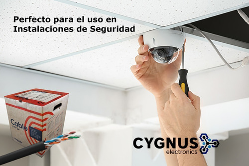 Imagen 4 de 6 de Bobina Cable Red Utp Cat5e Exterior Rollo Caja 305mts Cobre