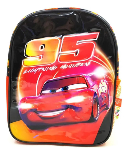 Mochila Cars Infantil Disney Color Rojo Febo