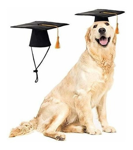 Lkex Gorras De Graduacion Para Mascotas Sombreros De Gradua