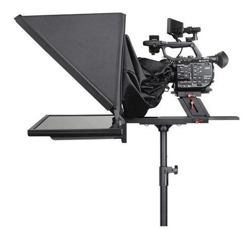Teleprompter Broadcast Desview 21.5' Espelho Óptico Hd