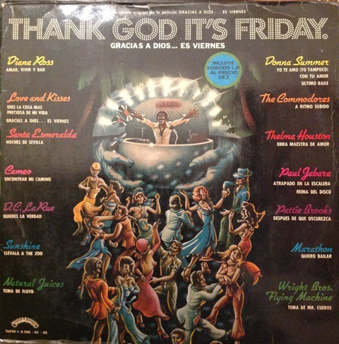 Gracias A Dios Es Viernes - Varios - Triple Vinilo -lp-usado