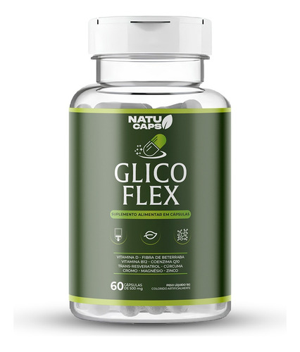 Pague 4 Leve 5 Glicoflex 300 Cáps - Mobilidade E Equilíbrio Sem Sabor