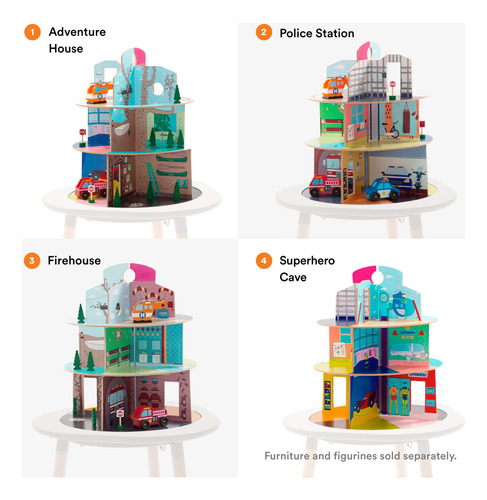 Stokke Mutable Heroes Playhouse - Incluye Cueva De