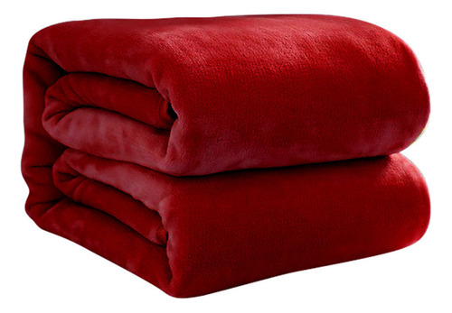 Alfombra Polar Sólida Y Cálida De I Blanket Para Sofá, Ropa