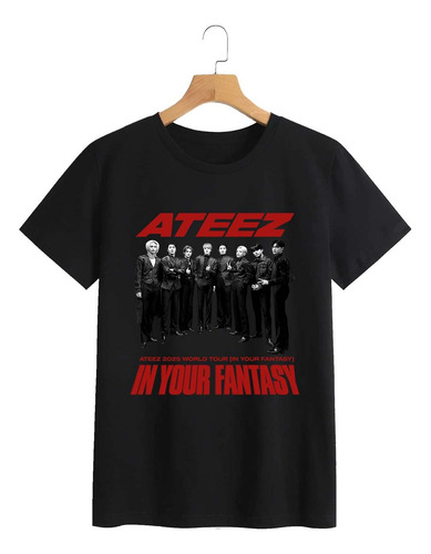 Playera Ateez In Your Fantasy Tour 2025 Mexico Kpop