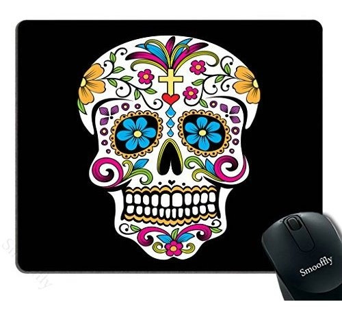 Mouse Pad Gaming Personalizado Calavera Azúcar