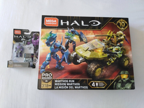 Warthog Run Halo 10 Aniversario Mega Construx Y Lang