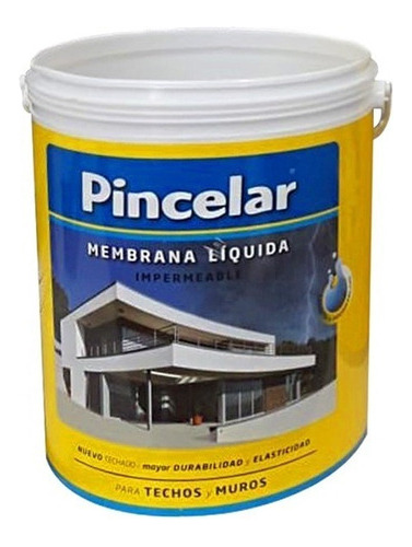 Membrana Liquida Para Techos Y Muros Plavicon Pincelar 5k