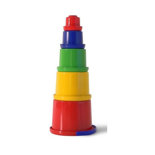 Imagen 3 de 3 de Spielstabil Anidamiento Stacker - Robusto 5 Piezas Con Mango