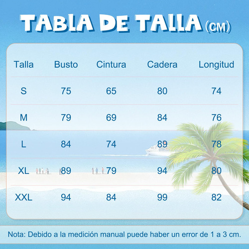 Traje De Baño Mujer Completo Con Falda Cuello En V Control