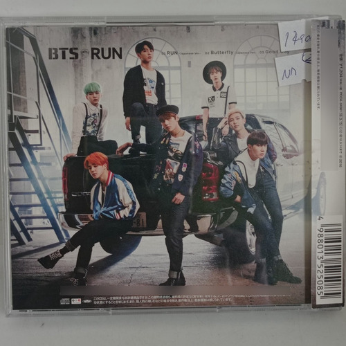 Imagen 3 de 6 de Bts Run Cd Japones Obi Usado Kpop