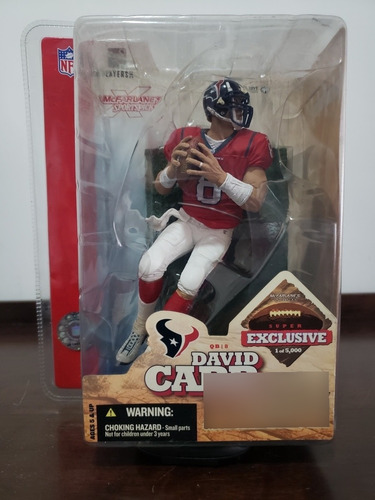 Mcfarlane Nfl David Carr, Houston Texans, Super Bowl, 2004 