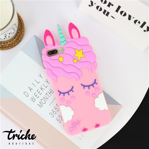 Funda Botarga Unicornio Pestaña iPhone 6 Plus iPhone 6s Plus