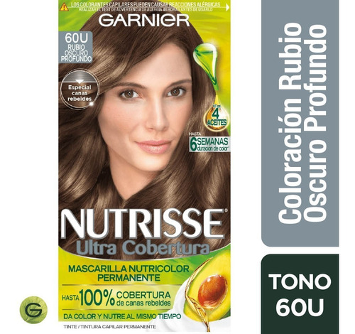 Tinte Garnier Nutrisse Tono 60u