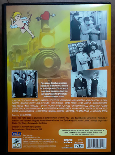 Coche Cama Alojamiento Dvd Jorge Porcel Susana Campos
