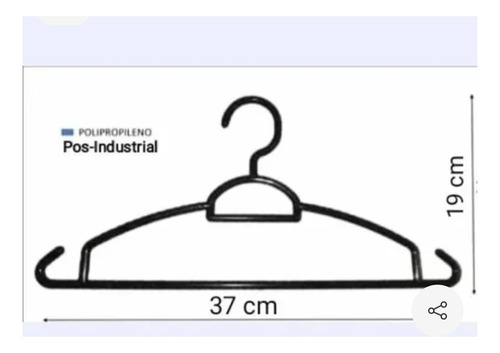 Ganchos Plásticos Para Ropa Excelente Calidad