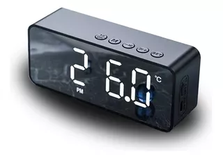 Reloj Despertador Digital Bocina Bluetooth Y Radio Fm