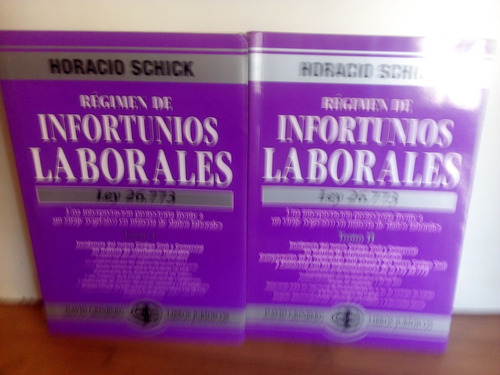 Régimen De Infortunios Laborales- Ley 26.773 - Horacio Schic