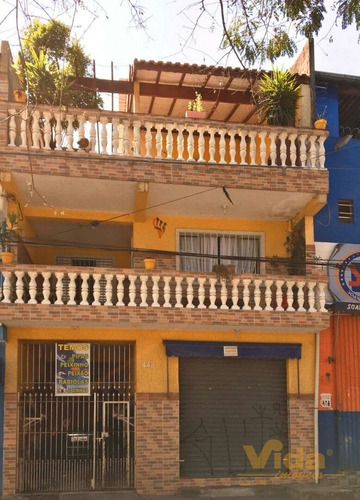 Imagem 1 de 15 de Sobrado Com Ponto Comercial Em Conceição - Osasco - 44103
