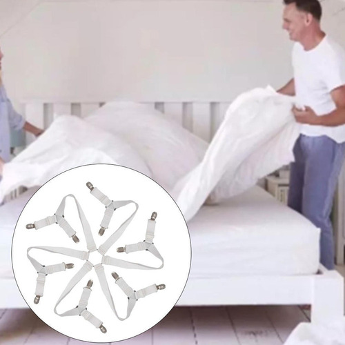 Soporte Elástico Para Sábanas, Tirantes, Abrazaderas De