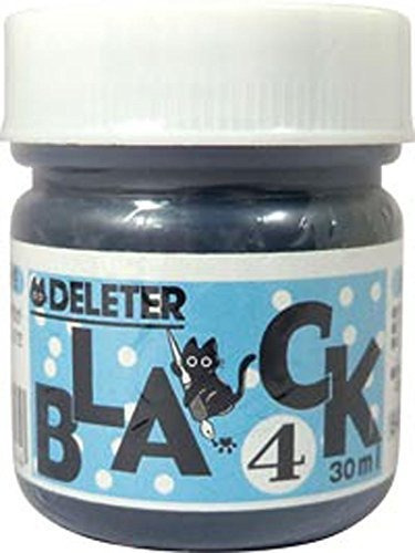Tinta Deleter Manga Botella De 30 Ml Negro 4
