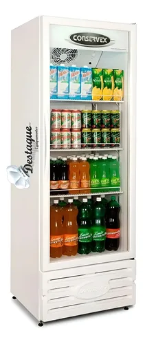 Geladeira Expositora Branca 400 Litros Branco