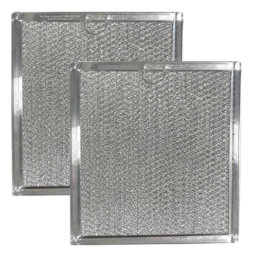 2 Filtro Grasa Aluminio 12 Capa Para Horno Microonda Ge 5