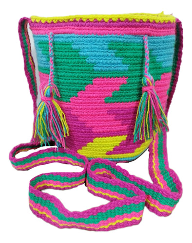Mochilas Wayuu Pequeñas Originales Bolsos Tejidas A Mano