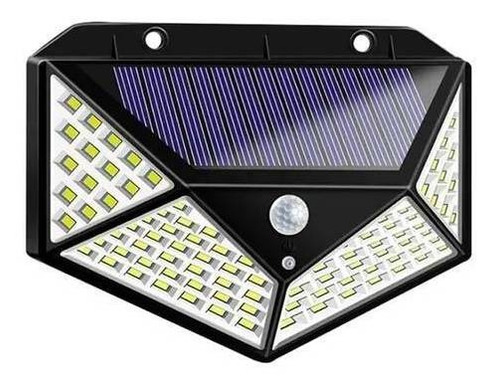 Imagen 1 de 1 de Reflector LED Electroland Reflector LED Solar Sensor 1W con luz blanco frío y carcasa negro