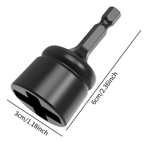 Broca Para Guitarra, Enrollador De Clavijas, Negro