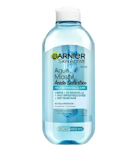 Garnier - Agua Micelar - Aclara - Anti Acne