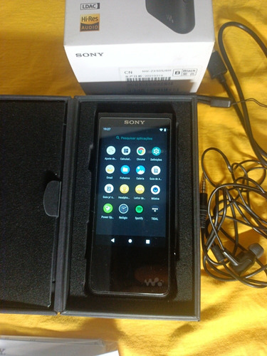 Walkman Sony Nw Zx505 Alta Hi-res Dac Android Novinho Branco (Usado)